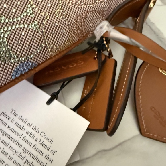 NWT COACH Rainbow Candy Crystal Hamptons Hobo Bag - Picture 4 of 7